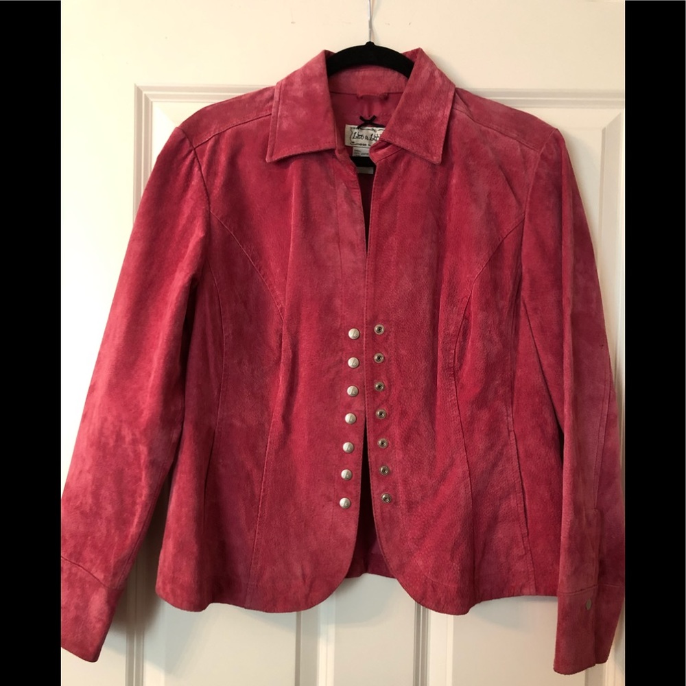 Genuine suede jacket